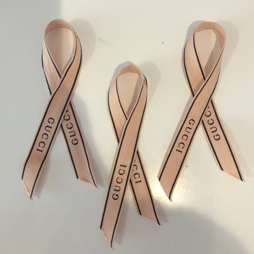 🎀3 PINK GUCCI RIBBONS🎀